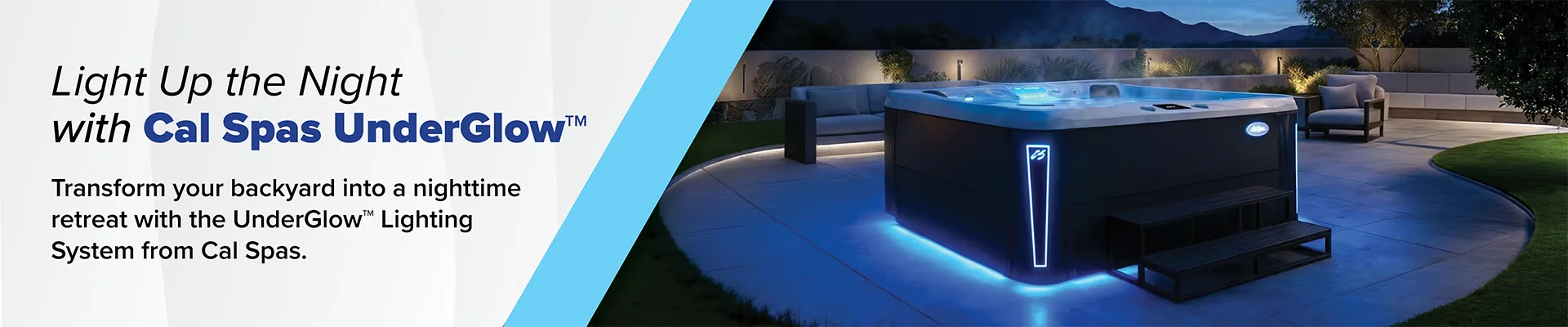 Calspas hot tub being used in a family setting - San Diego